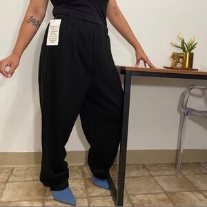 San Remo by Laura Knits Vintage Women’s L Cotton Blend Knit Trousers NWT